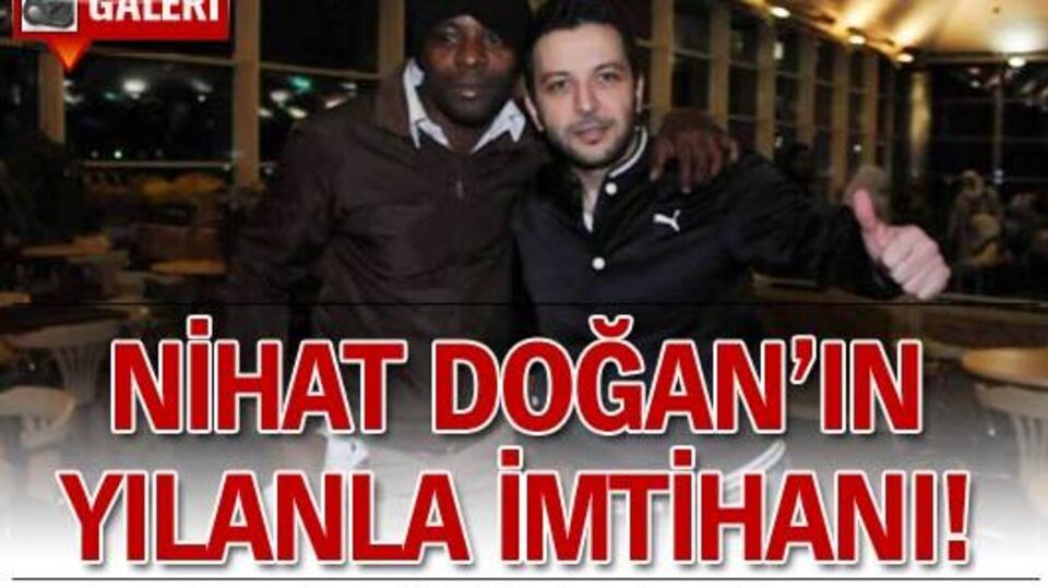 Nihat Doğan'ın yılanla imtihanı - GALERİ