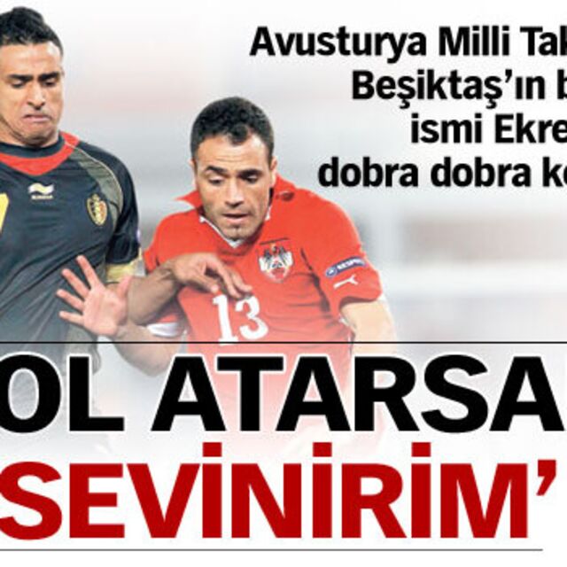 'Gol atarsam sevinirim'
