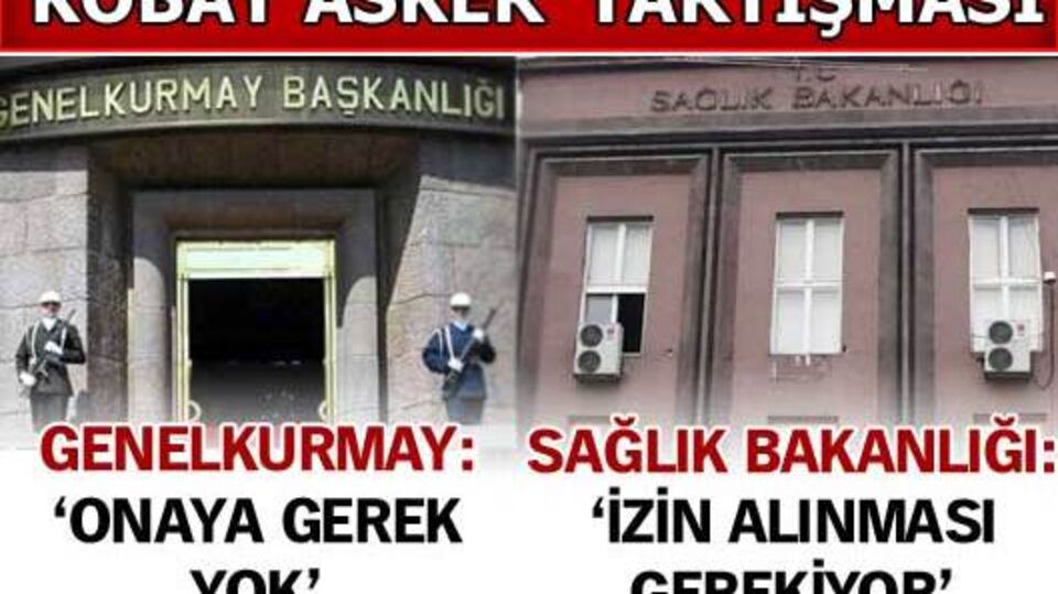 'Kobay asker' tartışması