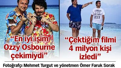 "Çektiğim filmi 4 milyon kişi izledi" - "En iyi işim Ozzy Osbourne çekimiydi"