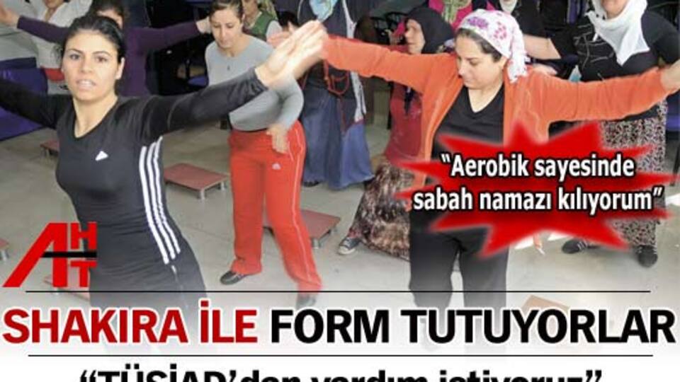 Sabahları Shakira ile form tutuyorlar