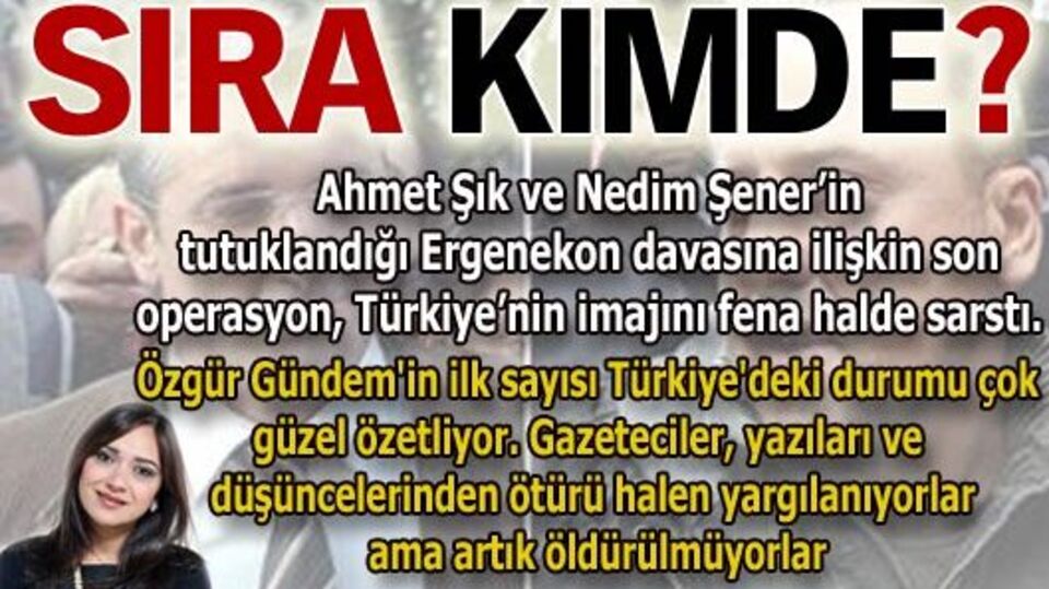 Sıra kimde?