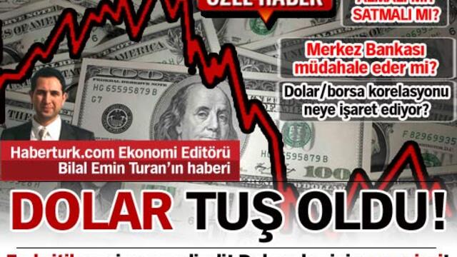 10 milyarlık giriş doları tuş etti!