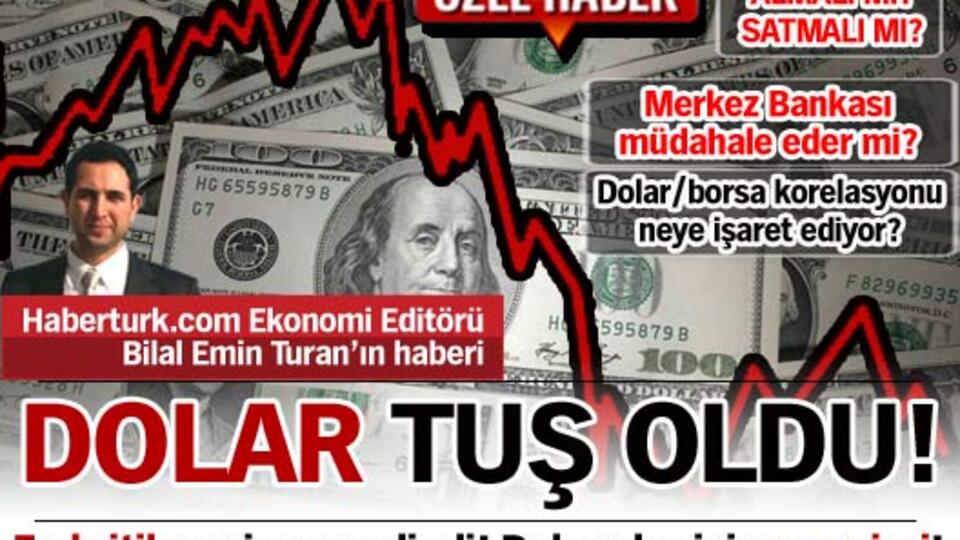 10 milyarlık giriş doları tuş etti!