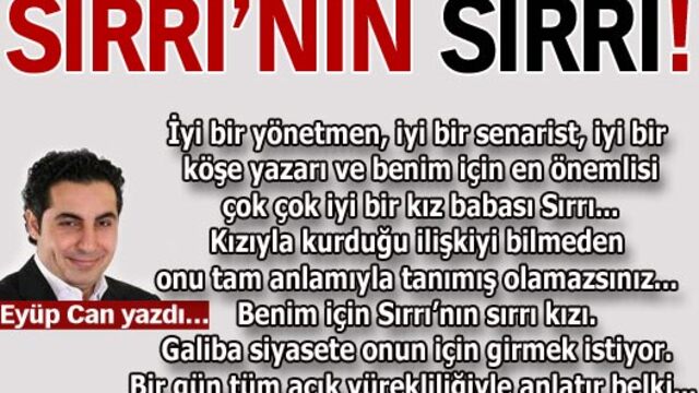 Sırrı'nın sırrı