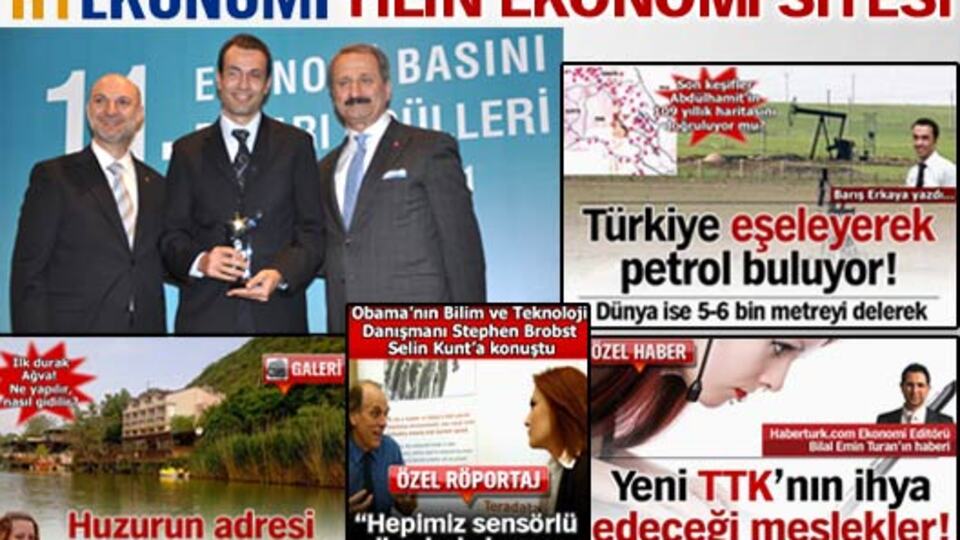 Yılın ekonomi sitesi: HT Ekonomi!