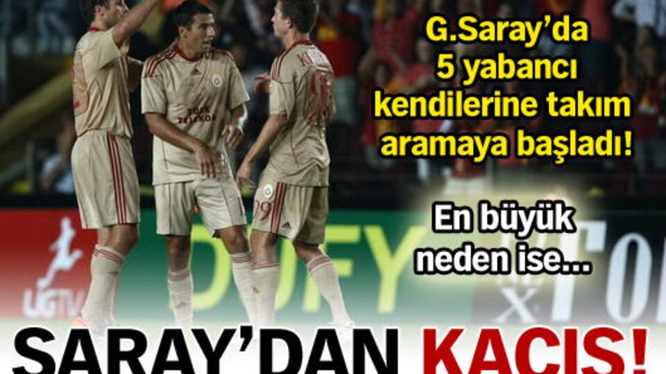 Saray'dan kaçış!