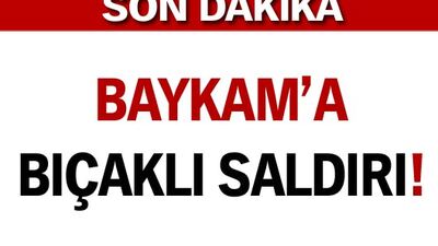 Bedri Baykam'a bıçaklı saldırı!