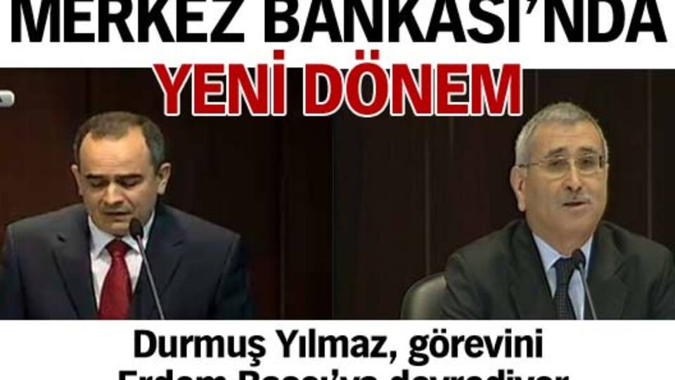 Merkez Bankası'nda yeni dönem