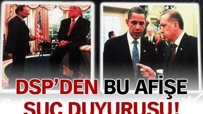 DSP'den Ecevit fotoğrafına suç duyurusu!