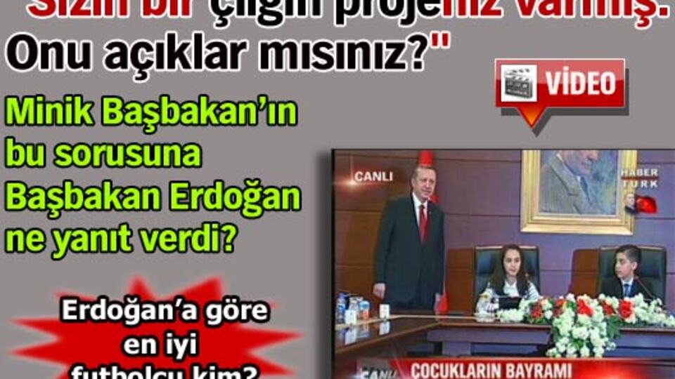 Bu senenin çocuk Başbakanı Umut Bayraktar