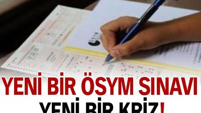 Yine ÖSYM yine skandal!