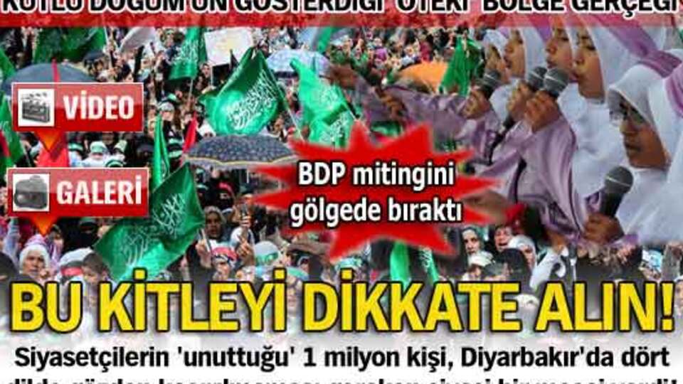 Bu kitleyi dikkate alın!