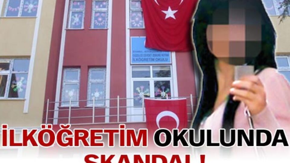 İlköğretim okulunda skandal!