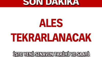 ALES'te hatalı kitapçık