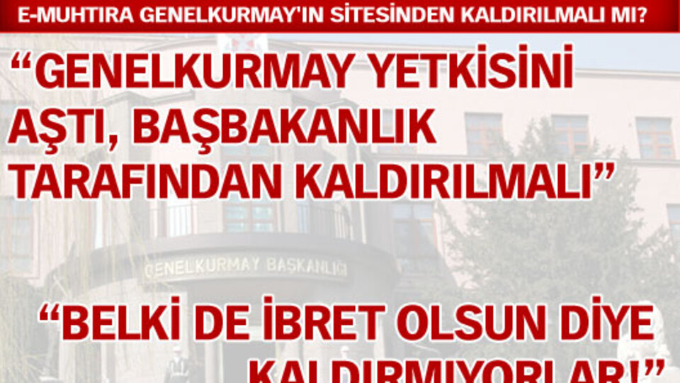 Hukukçular "e-muhtıra"yı yorumladı