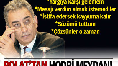 Polat sert konuştu!