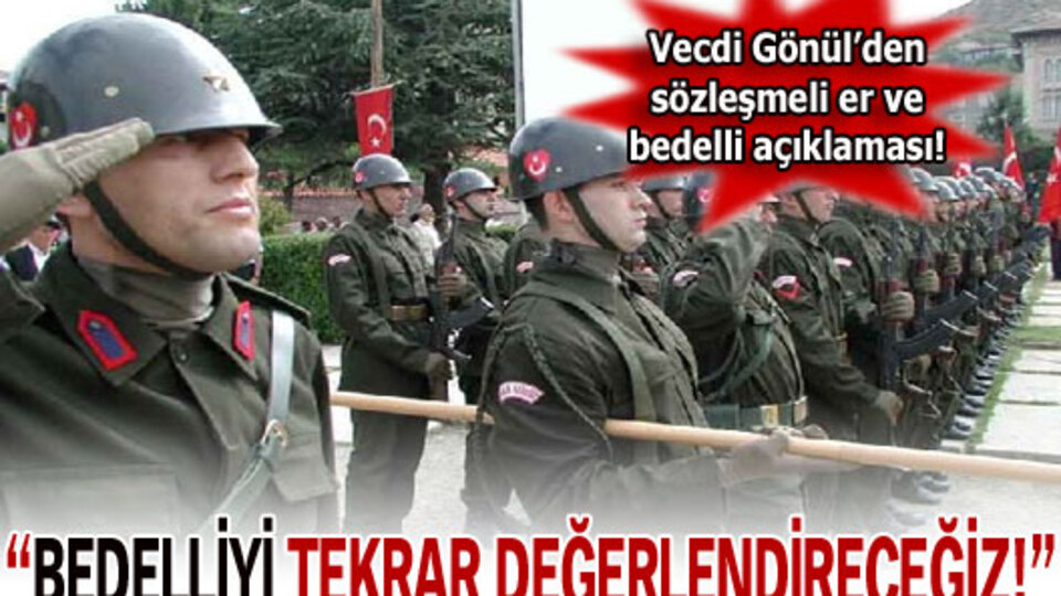 "Bedelliyi tekrar inceleyeceğiz!"