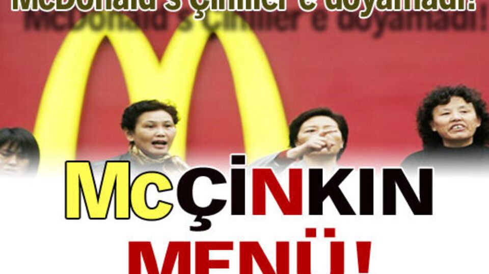 McÇi(n)kın menü!