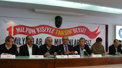 "1 milyon yürek Taksim'de atacak"