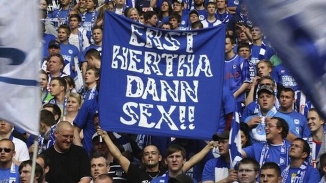 Önce Hertha sonra seks!