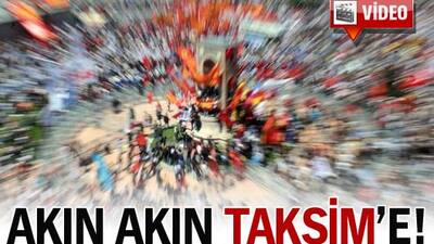 Meydana sığmadılar!