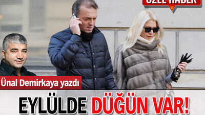 Eylül'de düğün var