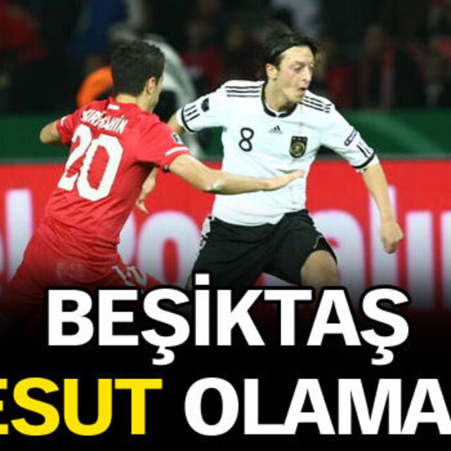 Kartal 'Mesut' olamadı!