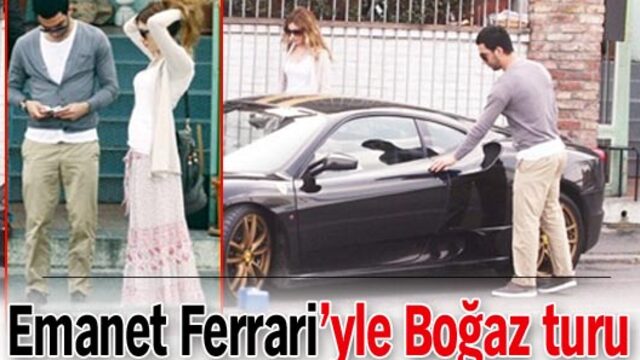 Emanet Ferrari'yle Boğaz turu