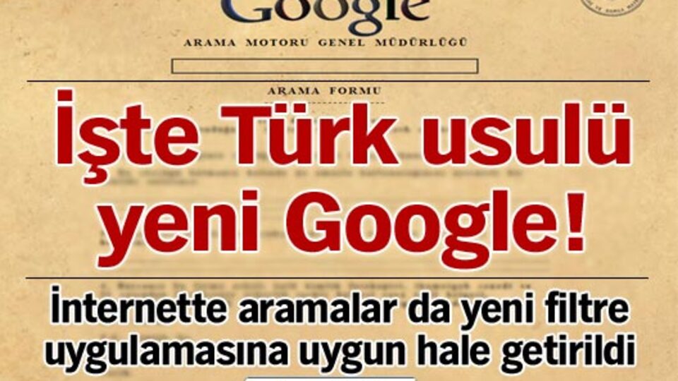 İşte Türk usulü yeni Google!