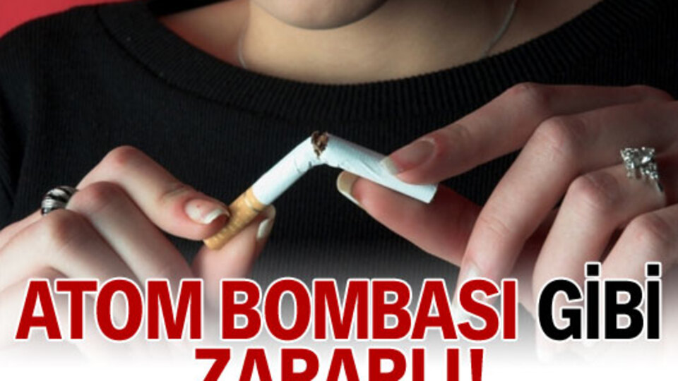 Atom bombası gibi!