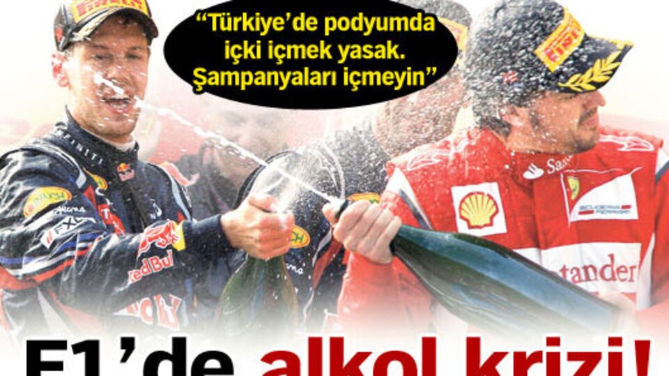 F1'de alkol krizi!