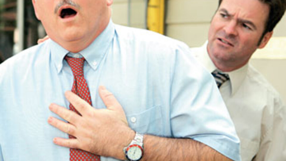 Kalp krizinde en kritik saat