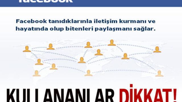 Facebook kullanıcıları dikkat!
