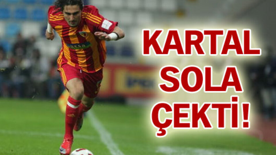 Kartal sola çekti!