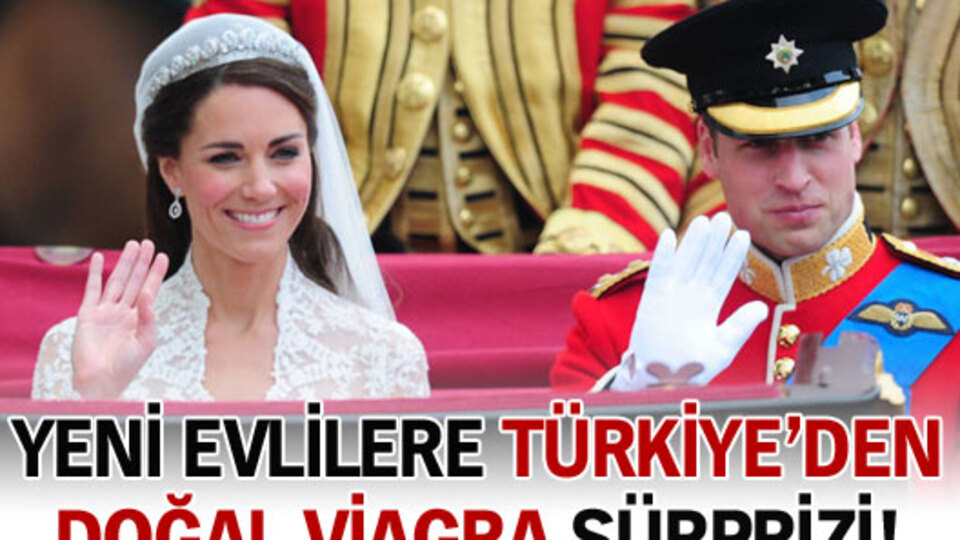 Yeni evlilere Türkiye'den doğal viagra sürprizi!