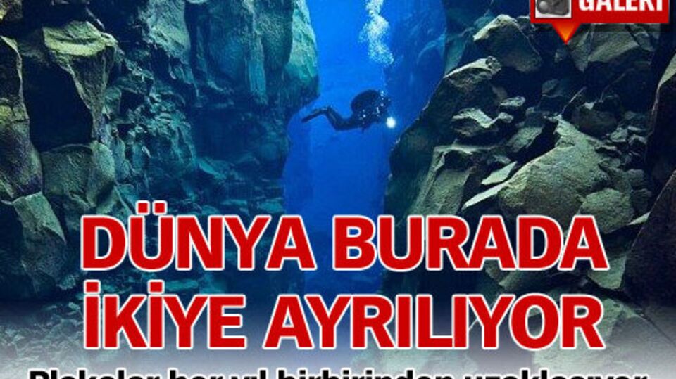 Dünya burada ikiye ayrılıyor - GALERİ