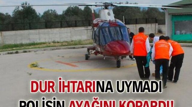 Dur ihtarına uymadı