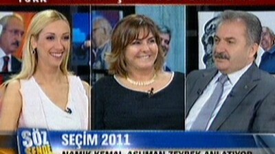 Namık Kemal Zeybek ve eşi Söz Sende'de