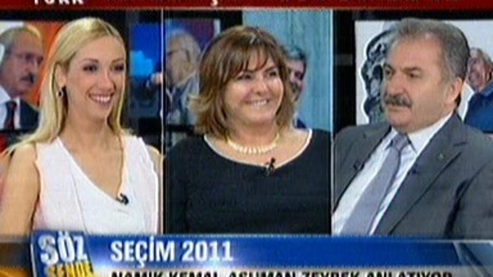 Namık Kemal Zeybek ve eşi Söz Sende'de