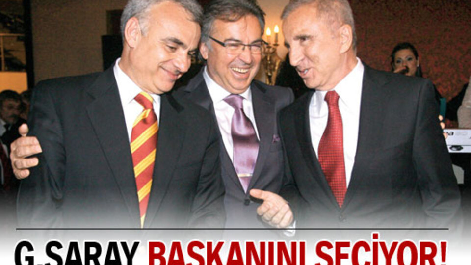 G.Saray başkanını seçiyor!