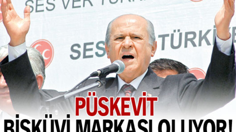 Püskevit bisküvi markası oluyor!