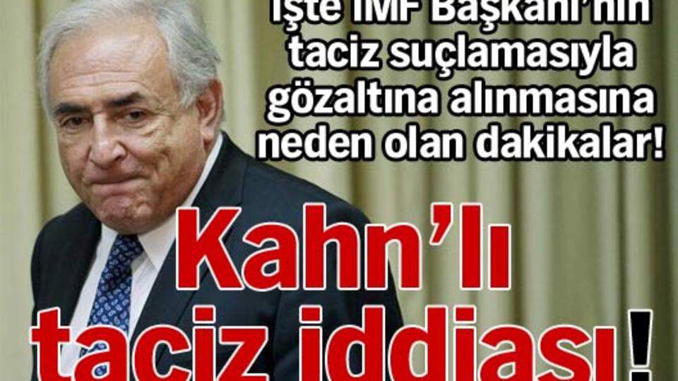 Kahn'lı taciz iddiaları