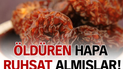 Öldüren hapa ruhsat almışlar!