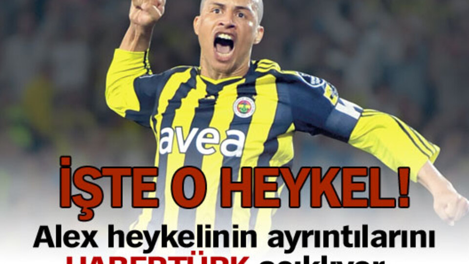İşte o heykel!