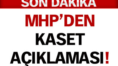 Bahçeli'den kaset resti!