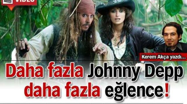 Daha fazla Johnny Depp daha fazla eğlence - VİDEO