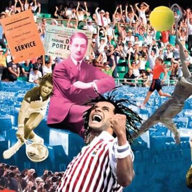 Bedri Baykam 'Roland-Garros'ta