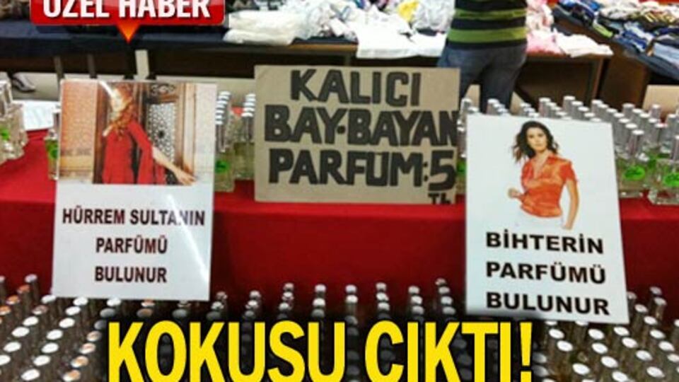Kokusu çıktı!