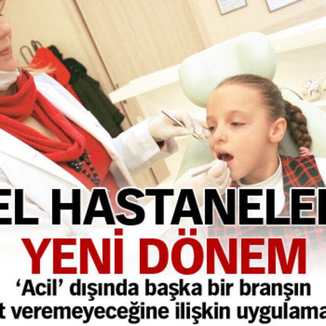 Özel hastanede zorunlu bayram tatili sona erdi